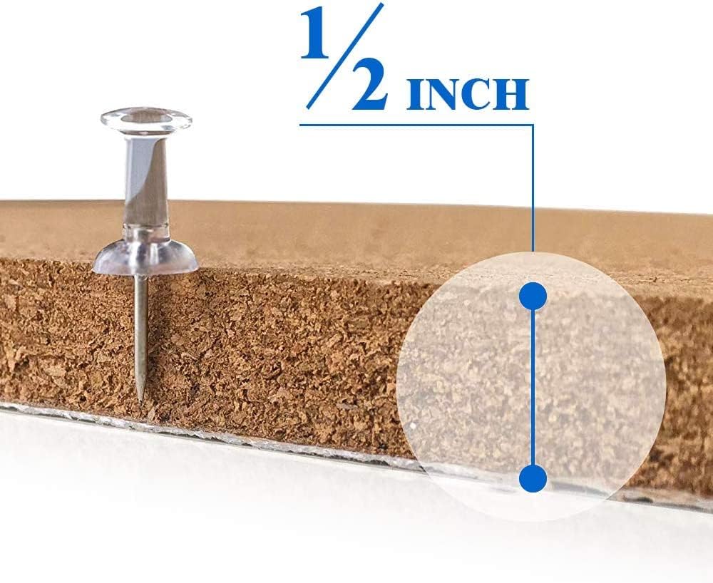 Corksidol Cork Tiles 12"x12" - 1/2" Thick -Bulletin Board-Cork Board- Ultra Strong Self Adhesive Backing for Floor/Wall/DIY-10 Pack