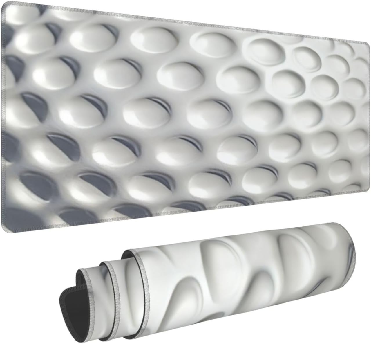 Golf Ball Mouse Pad, Golf Large Big Gaming Mouse Pad Desk Pad, Mousepad with Non-Slip Rubber Base, Extended XXL Mouse Mat for Computer Laptop Office Accessories