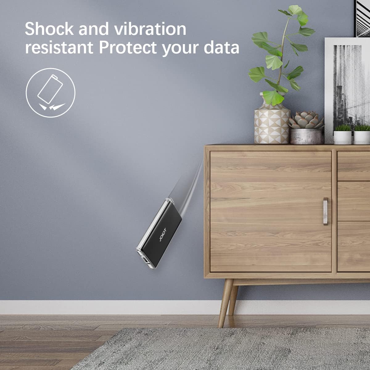 500G Portable External SSD USB 3.1 Type C Flash Drive External Solid State Drive Portable SSD Type A to C Cable for PC/Laptop/Mac/Android/Linux