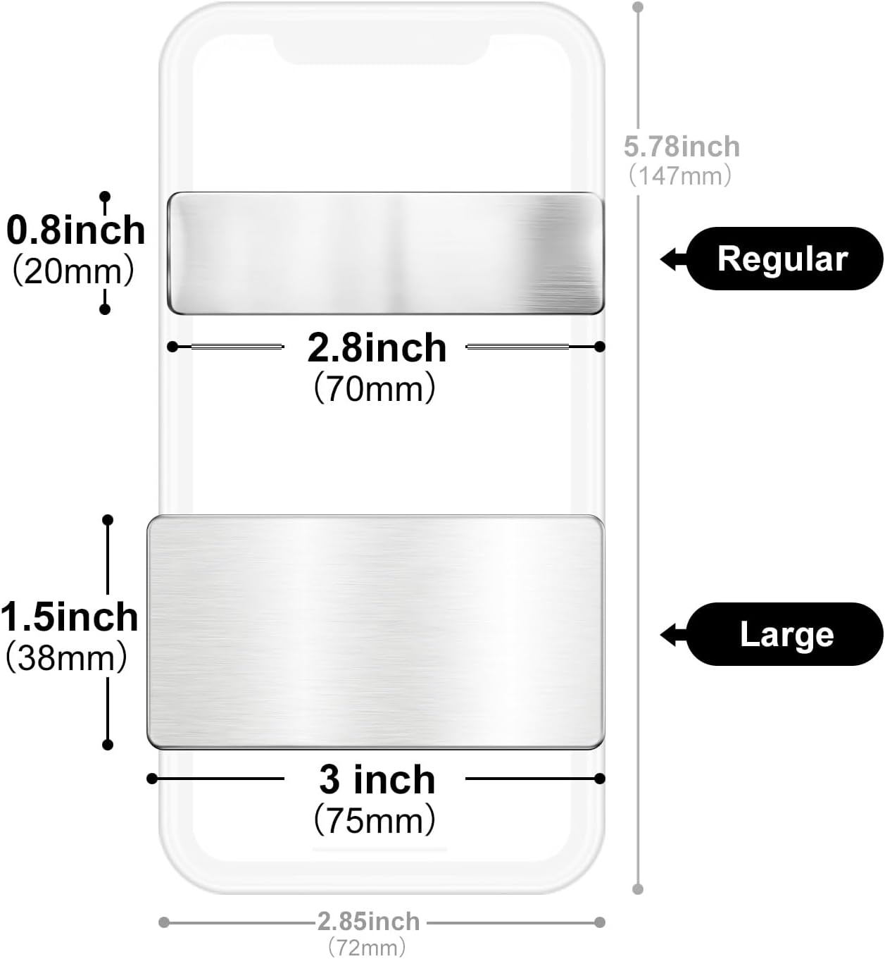 Engraved Personalized Name Tags with Magnet Clip or Pin - Stainless Steel Metal Custom Magnetic Name ID Badge Tag for School Teacher, Kids, Business Work Lable Sign Employee Name Plate (Pin)