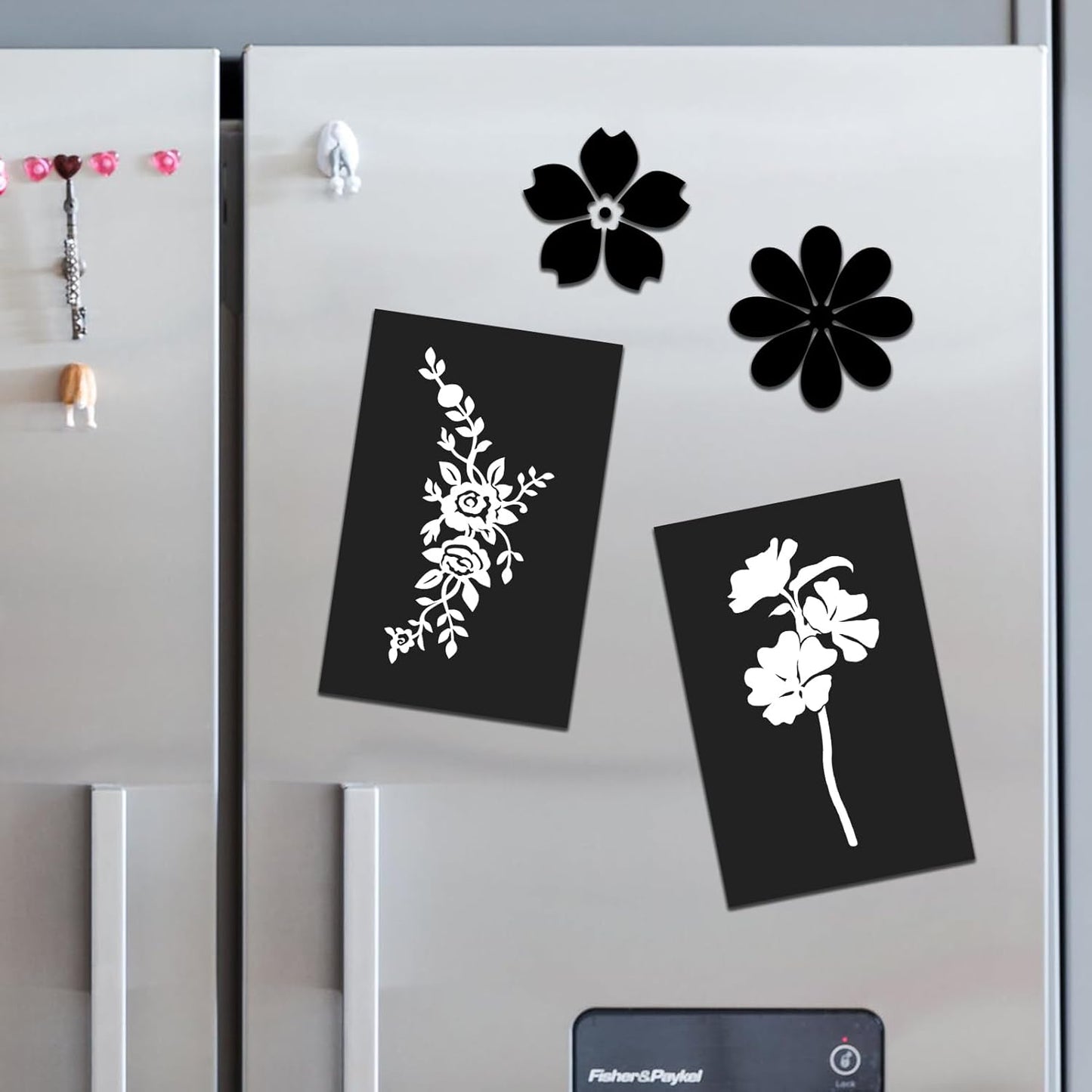 4''x6'' Flexible Plain Magnet Sheets,10PCS 30Mil,Rubber Non-Adhesive Magnetic Sheet for Die Storage,Business Signage,Car,Sticker,Craft Product,Souvenir,Refrigerator Sticker