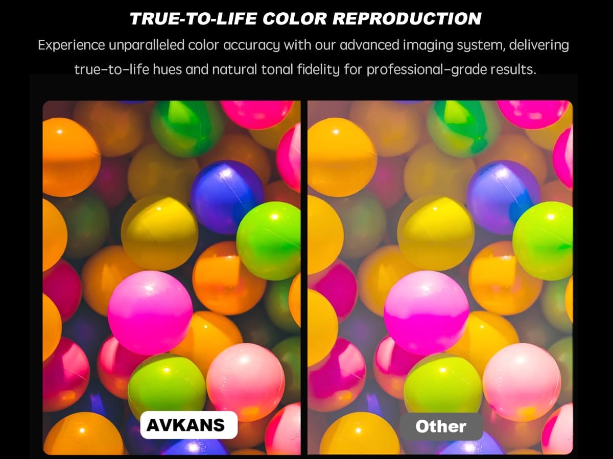 AVKANS NDI PTZ Camera - 30X Auto Tracking Live Streaming Cam with SDI/HDMI/IP Outputs for Church Worship School Sport Hospital Wedding(NDI HX2 and NDI HX3)