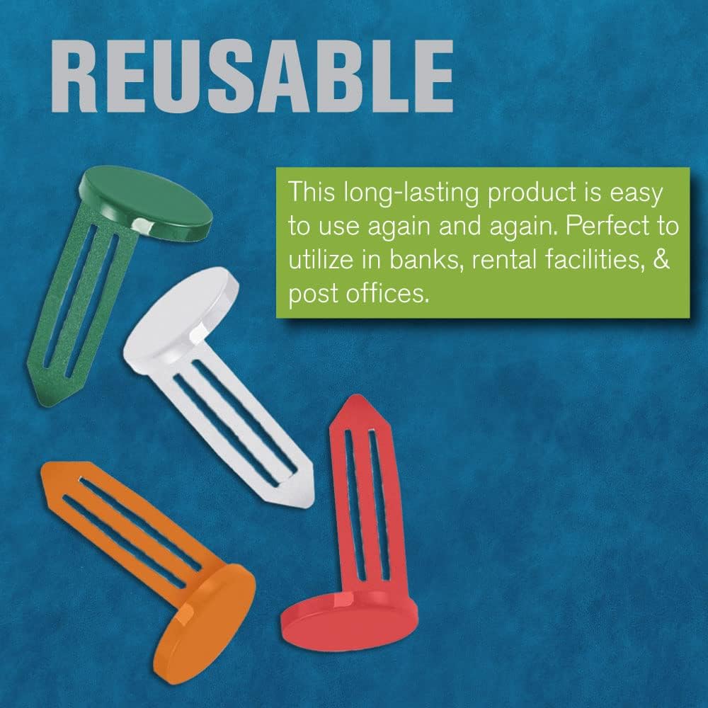 BankSupplies Keyhole Signals - Black Death Signal - Box of 25 - Non-Chip - Reusable & Long-Lasting - at-a-Glance Organization - Color Coded Plugs