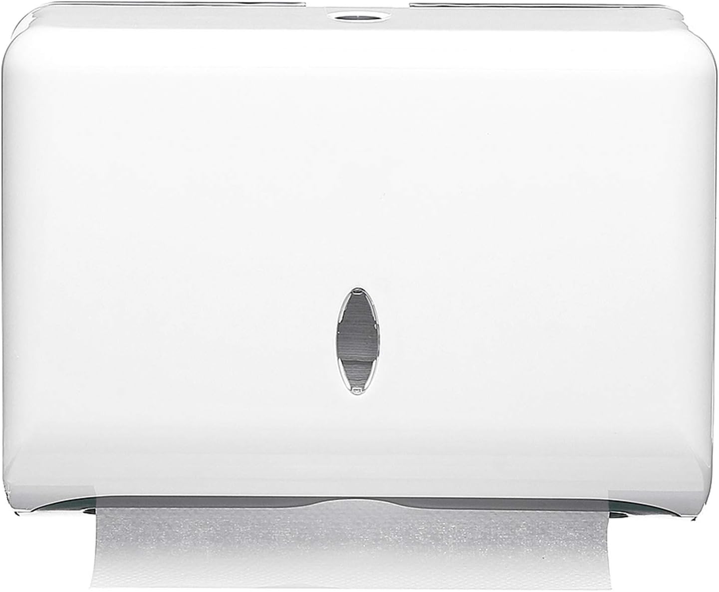 AILELAN Paper Towel Dispensers, Commercial Toilet Tissue Dispensers Wall Mount Paper Towel Holder Multifold/C-Fold Paper Towel Dispenser for Kitchen and Restroom Decor (White)