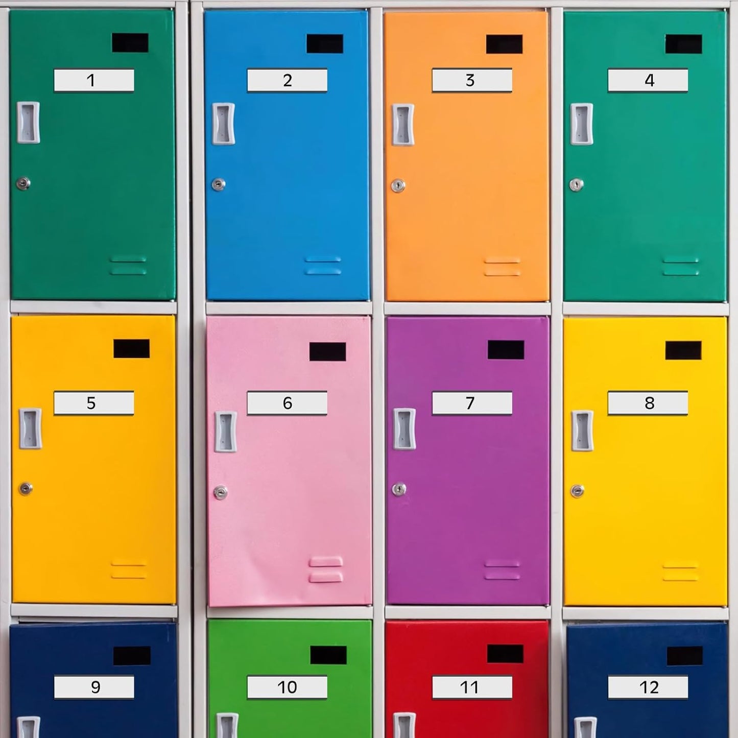 30 Pcs 6" x 2" Magnetic C Channel Label Holders with 60 Replacement White Paper and 30 Clear Plastic Films, Magnetic Cards Name Tags for Rack Shelf Warehouse Labels Accessories