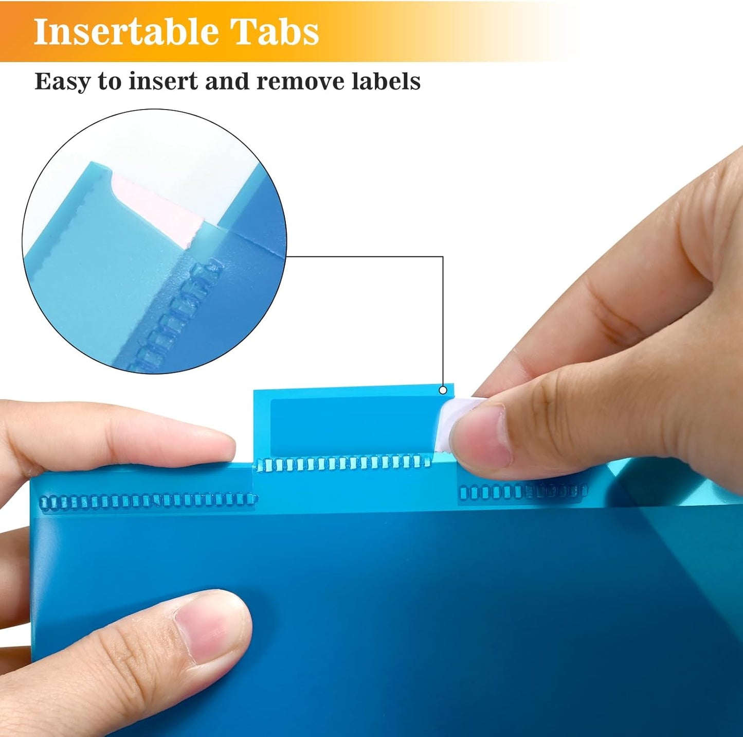 8-Tab Dividers for 3 Ring Binder, 48 Count Binder Dividers with Pockets, Subject Dividers, 3-Hole Plastics Sheets Protectors for US Letter Size in 0.5", 1",2" Binders, Vibrant 8 Color, 6 Packs