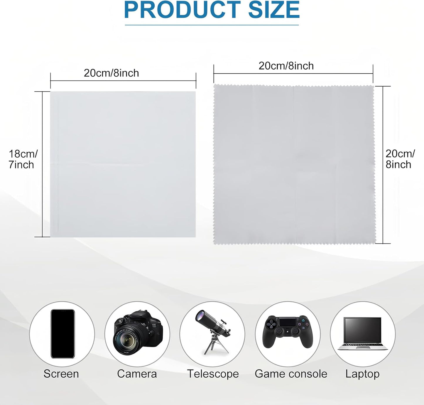 Electonic Wipes Alibeiss Screen Cleaner Wipes (80P,8 * 8inches) for Laptop, Phone, Ipad,TV, Computer Cleaning kit