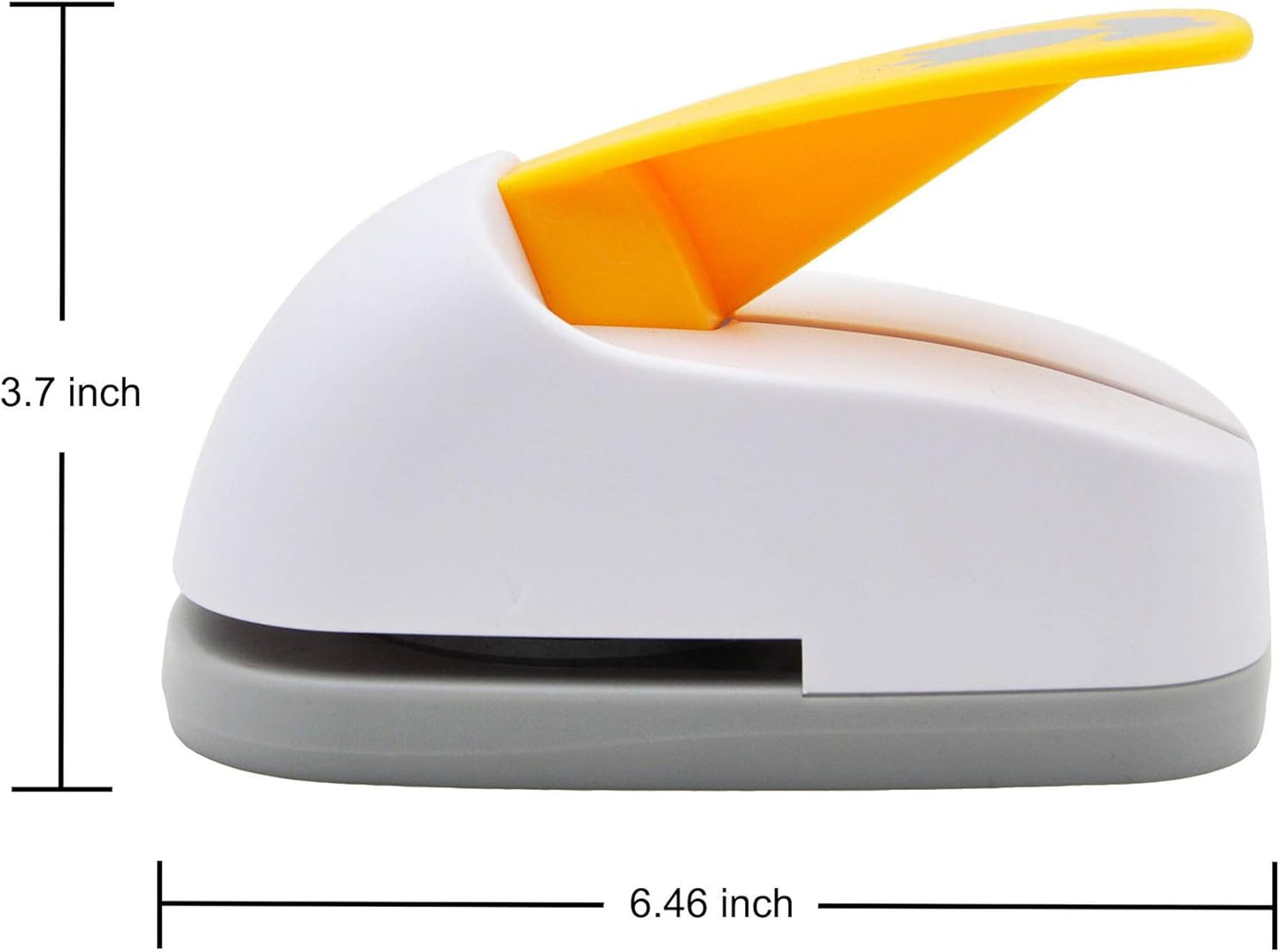 Craft Lever Punch 3 inch Circle Punch Circular Single Hole Punch Professional Tool for Paper Crafting DIY Projects，Gifts，Stationery，Education，Greeting Cards Arts Fun Projects