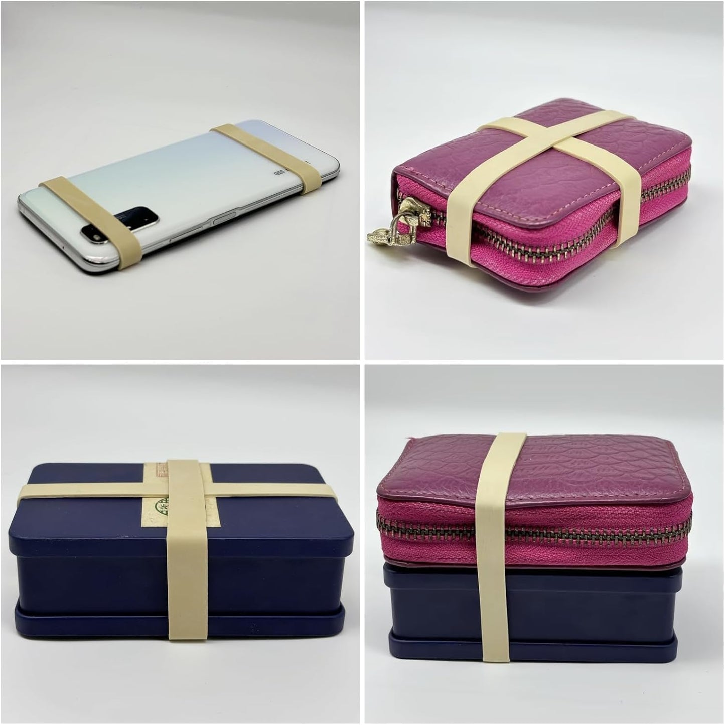 3-1/2" x 1/2'' - Size #84 - Rubber Band Depot - Wide Bands - Everyday Rubber Bands, Business Bands - Approximately 20 Per Bag - 1/8 Pound Bag