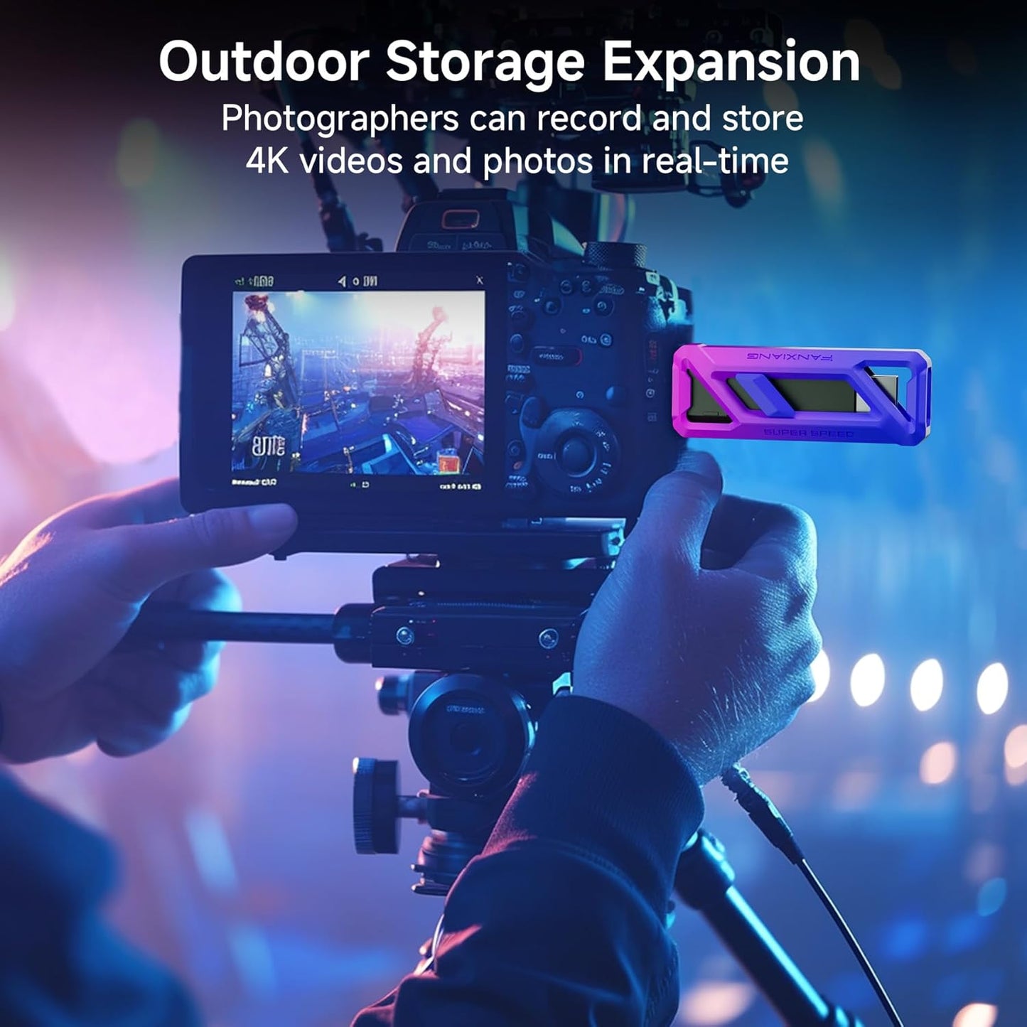 Flash Drive 512GB, Up to 2050MB/s USB 3.2 Gen2×2, USB Drive with USB A + Type C, 2-in-1 USB Memory Stick Thumb Drive for iPhone/Android/Windows/MacPC/Laptops, FF958