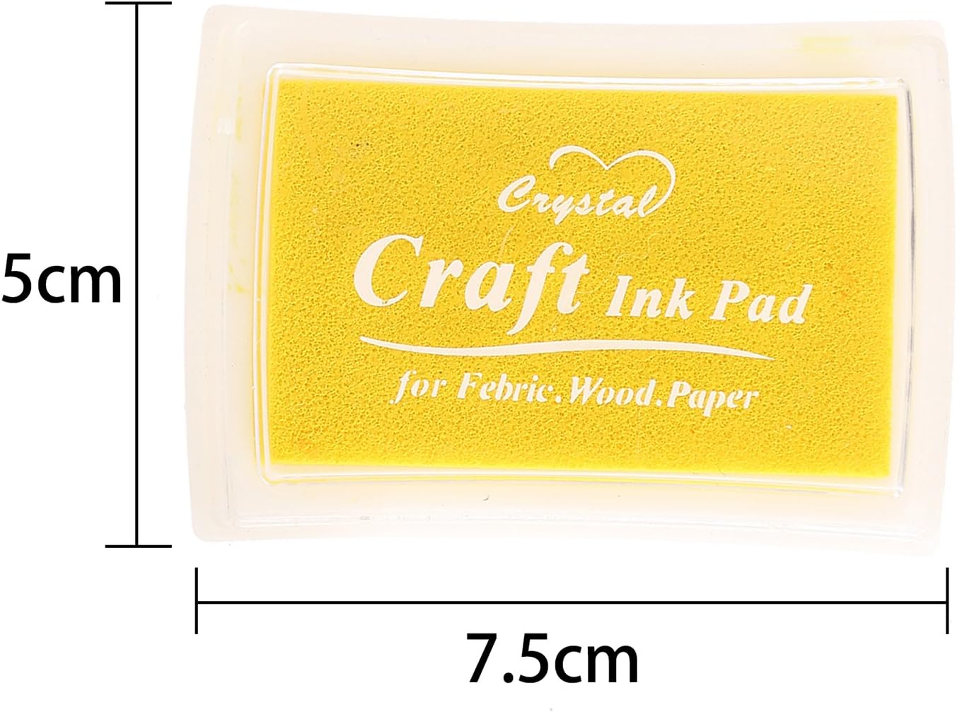 DECORA Stamp Ink Pads Water-Soluble for Kids DIY Scrapbooking, Finger Printing and Card Making 15 Colors