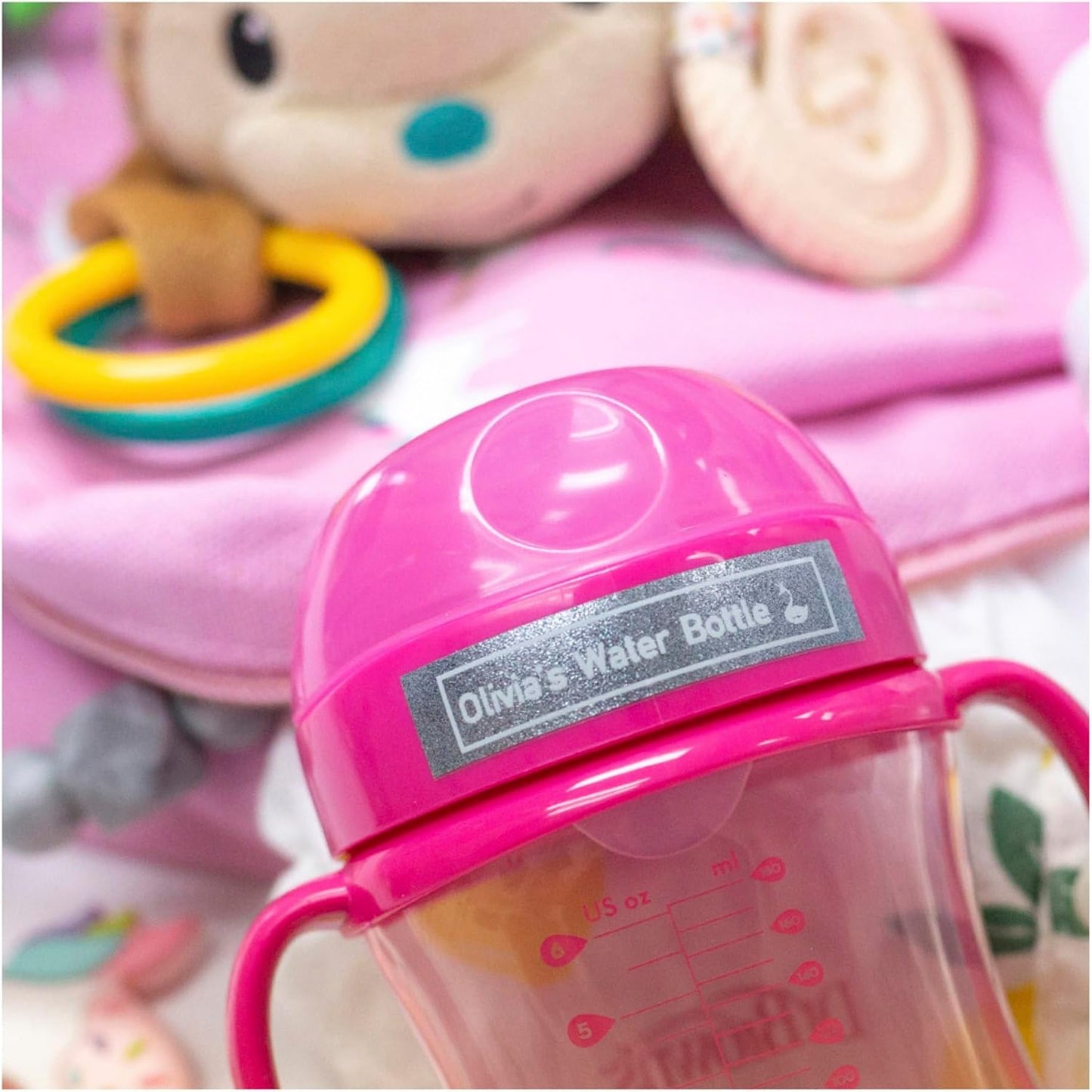 Brother Genuine P-touch TZe-PR935 White Print on Premium Glitter Silver Laminated Tape 12mm (0.47”) wide x 8m (26.2’) long, TZEPR935