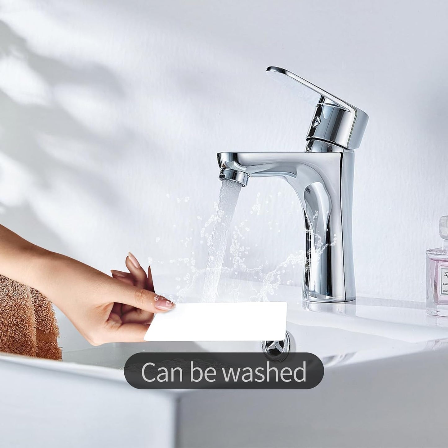 100-Pack Dry Erase Magnetic Labels - Waterproof, Eco-Friendly, Reusable Name Tags for Classroom, Office, Cabinet, Whiteboard, Fridge & More (White, 2x4 inches)…