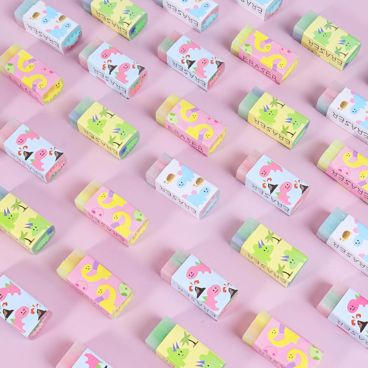 35PCS Cute Animal Erasers for Kids, Count Bulk Pack, Assorted Designs, Back to School Supplies