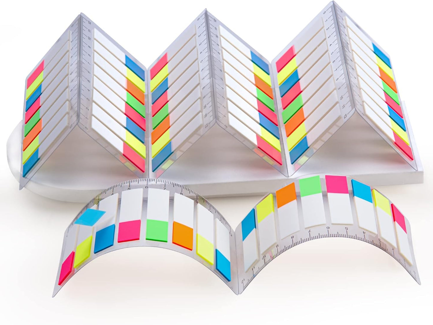 Golcellia 1600 Pieces, Transparent Sticky Notes, Page Markers, Book Tabs, Sticky Note Tabs, Sticky Tabs, Page Tabs, Label Stickers, Pop Up Index Tabs, Tabs Flags Stickers, Index Tabs Flags