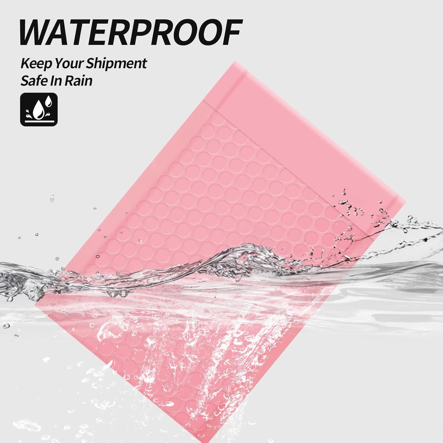 Bubble Mailers 3.5x5 inch 40Pack Pink Bubble Mailers Self-Seal Padded Mailing Envelopes Bubble Opaque Padded Mailer for Small Businesses to Package and Mail Jewelry Cosmetics#0000