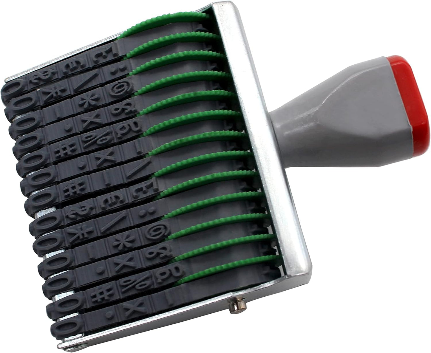 13 Digits Office Stamps,Rubber Number Stamp Business Stamps Changeable Stamp Rolling Wheel Stamp Date Stamp,Multi- Functional Creative Symbol Office Personalized Custom Logo Stamp