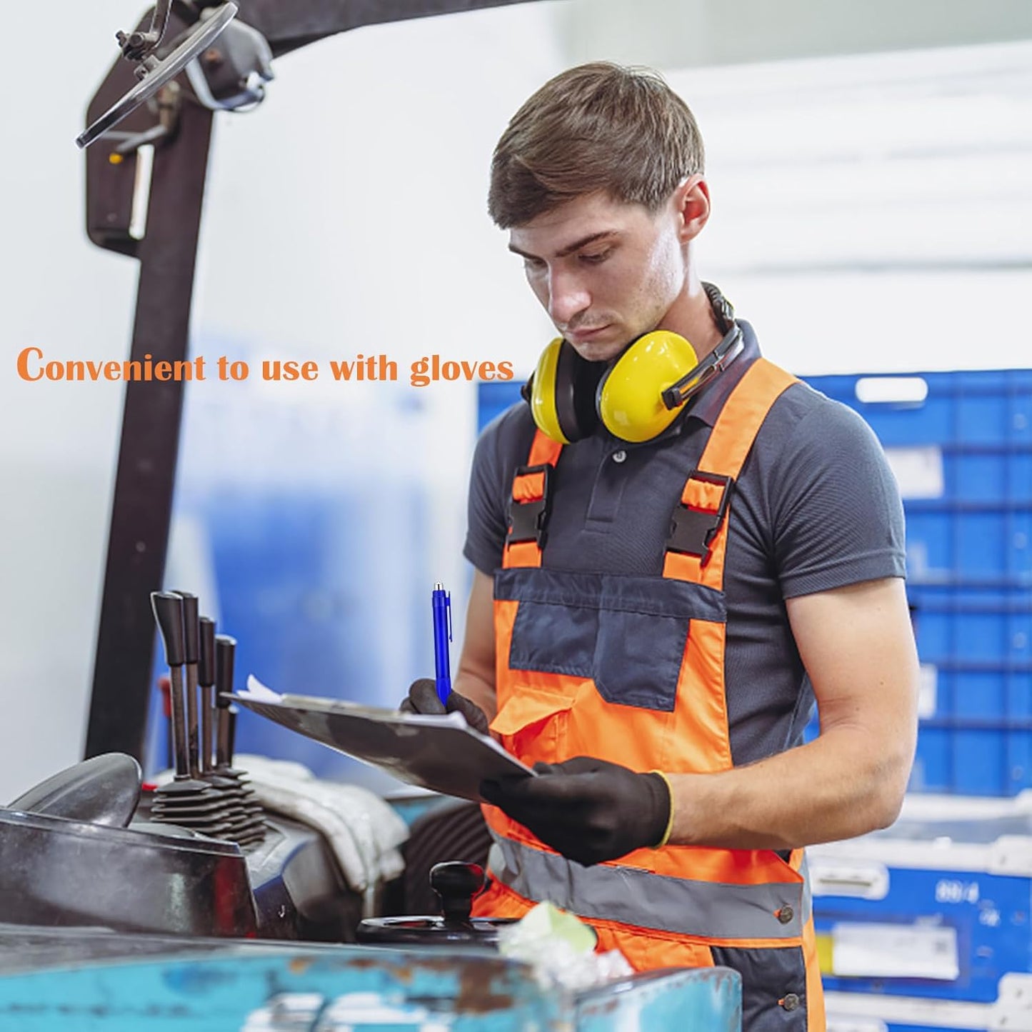 Big Fat Pens - Enhanced Writing Stability for Arthritis and Elderly Easy Thick Grip 3pcs Blue