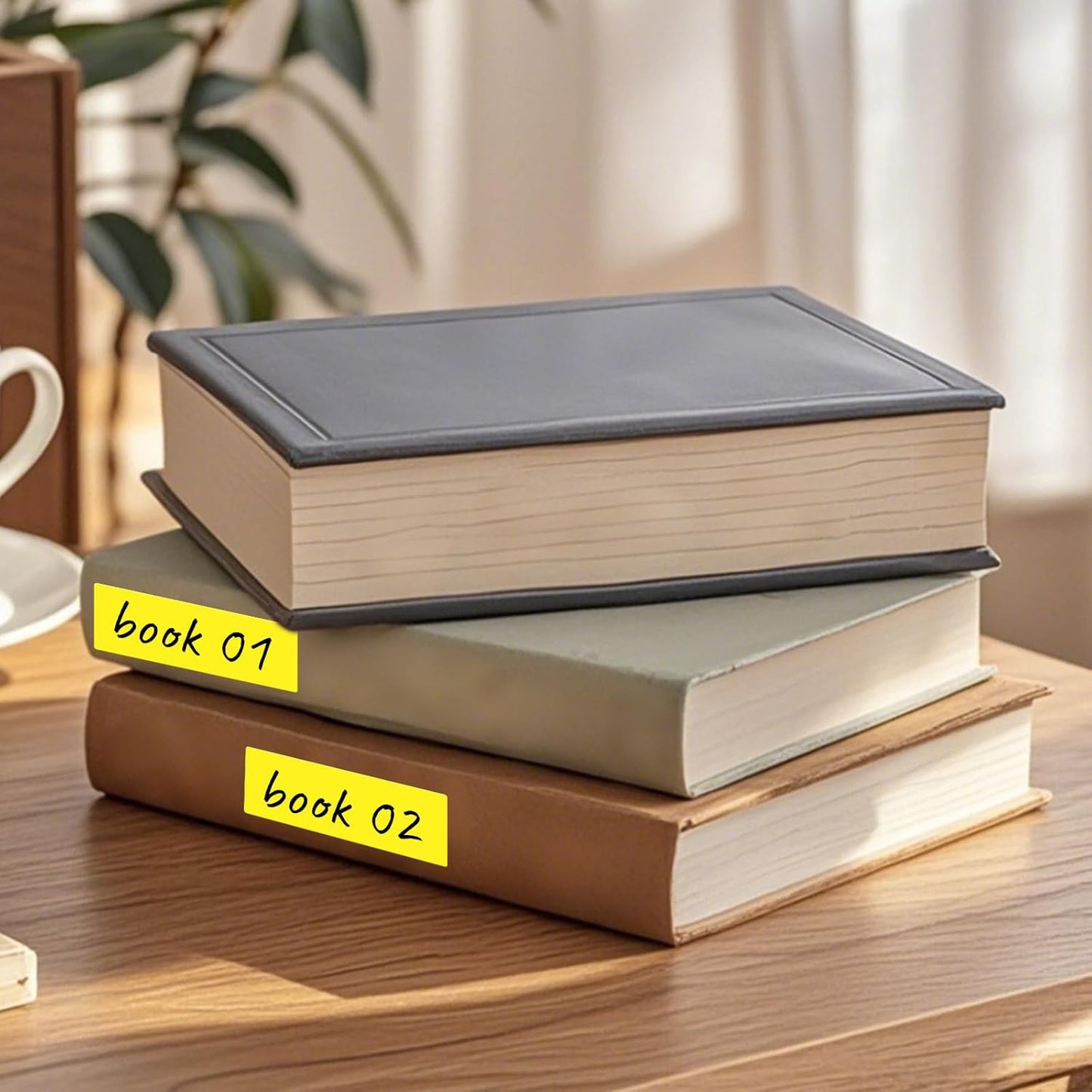 Colored Labels Stickers 3×1 Inch Rectangle Vinyl Yellow Sticker Removable Assorted Color Coding Name Tag for File Folder Classroom Office Inventory Marking 160 PCS