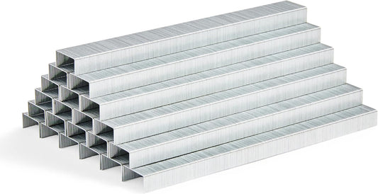 Amazon Basics Standard Stapler Staples, 1/4" Length, 50000 Count, 10-Pack of 5000, Silver