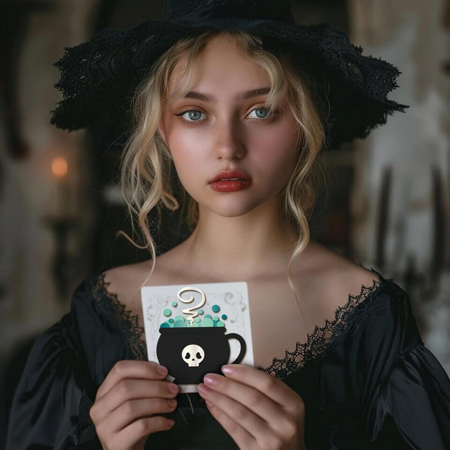 GLOBLELAND Halloween Pumpkin Coffee Cup Cutting Dies for Card Making Cat Ghost Bat Cut Die for DIY Scrapbooking Journal Embossing Paper Craft Decor