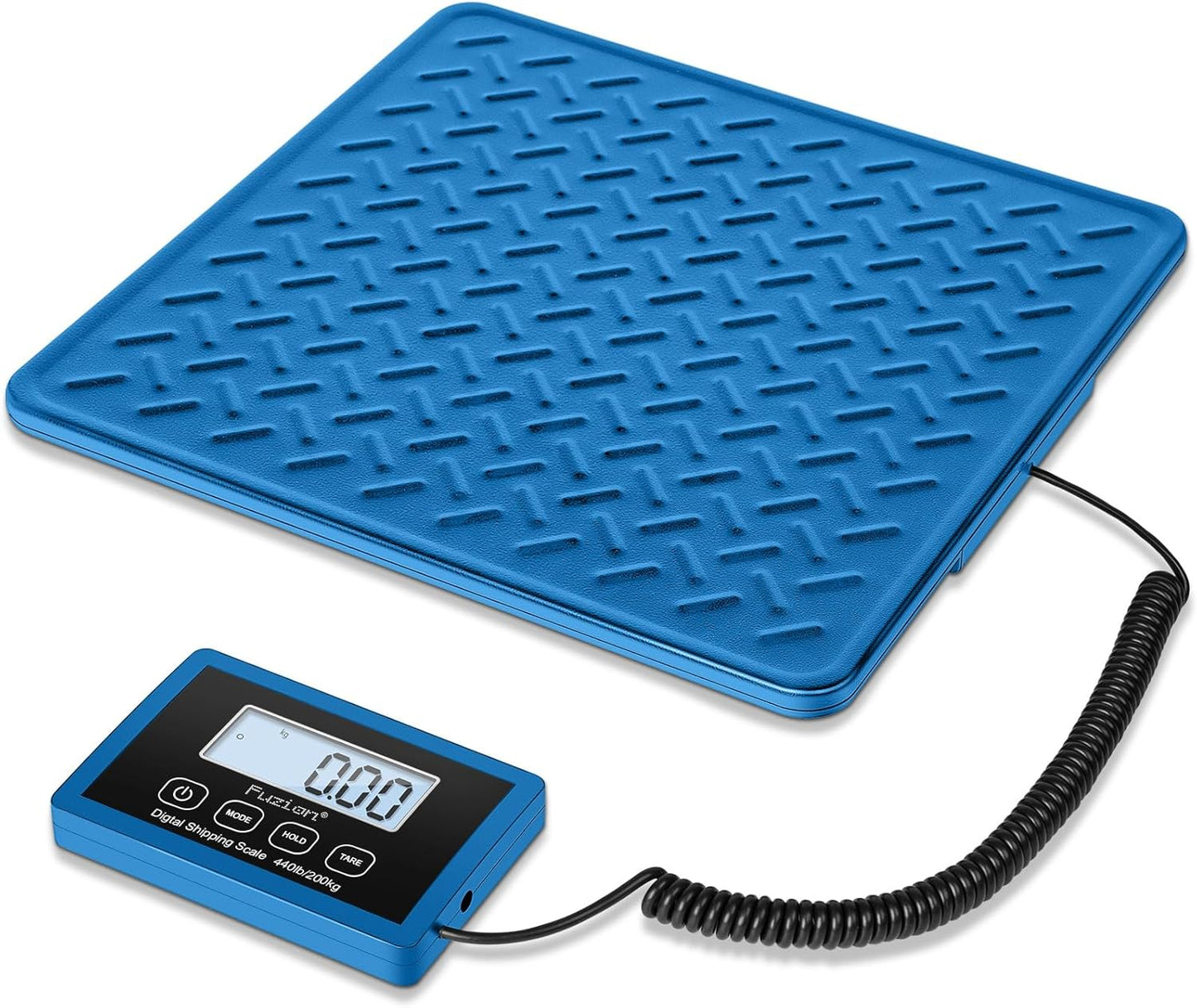 Fuzion Shipping Scale, 440LBs x 10g Postal Scale, Durable Alloy Steel Platform, Heavy Duty Scale for Packages, Postage, Luggage