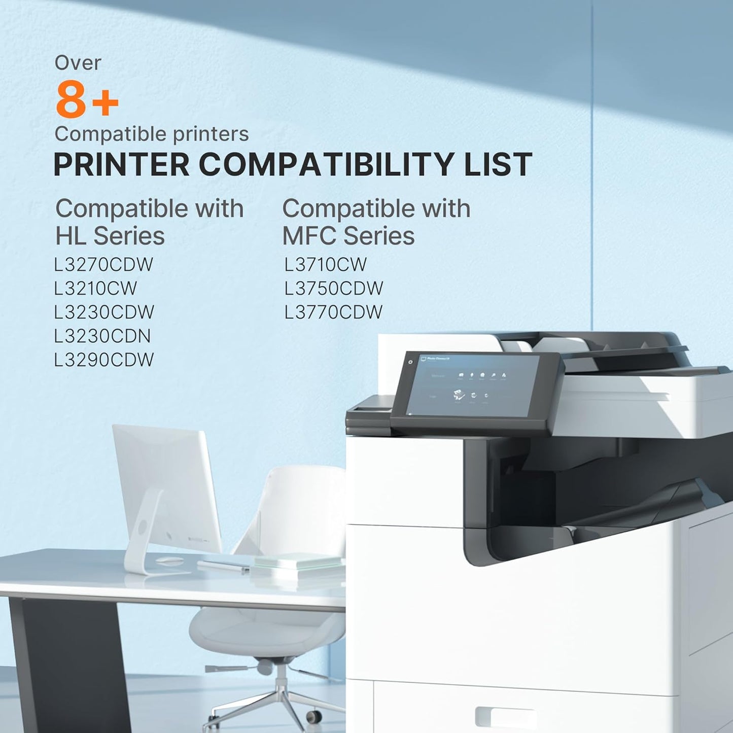 E-Z Ink TN227 Compatible Toner Cartridge Replacement for TN-227BK/C/M/Y High Yield Brother TN227 TN227BK TN223 to use with HL-L3270CDW HL-L3230CDW HL-L3210CW HL-L3290CDW MFC-L3710CDW (4 Pack)