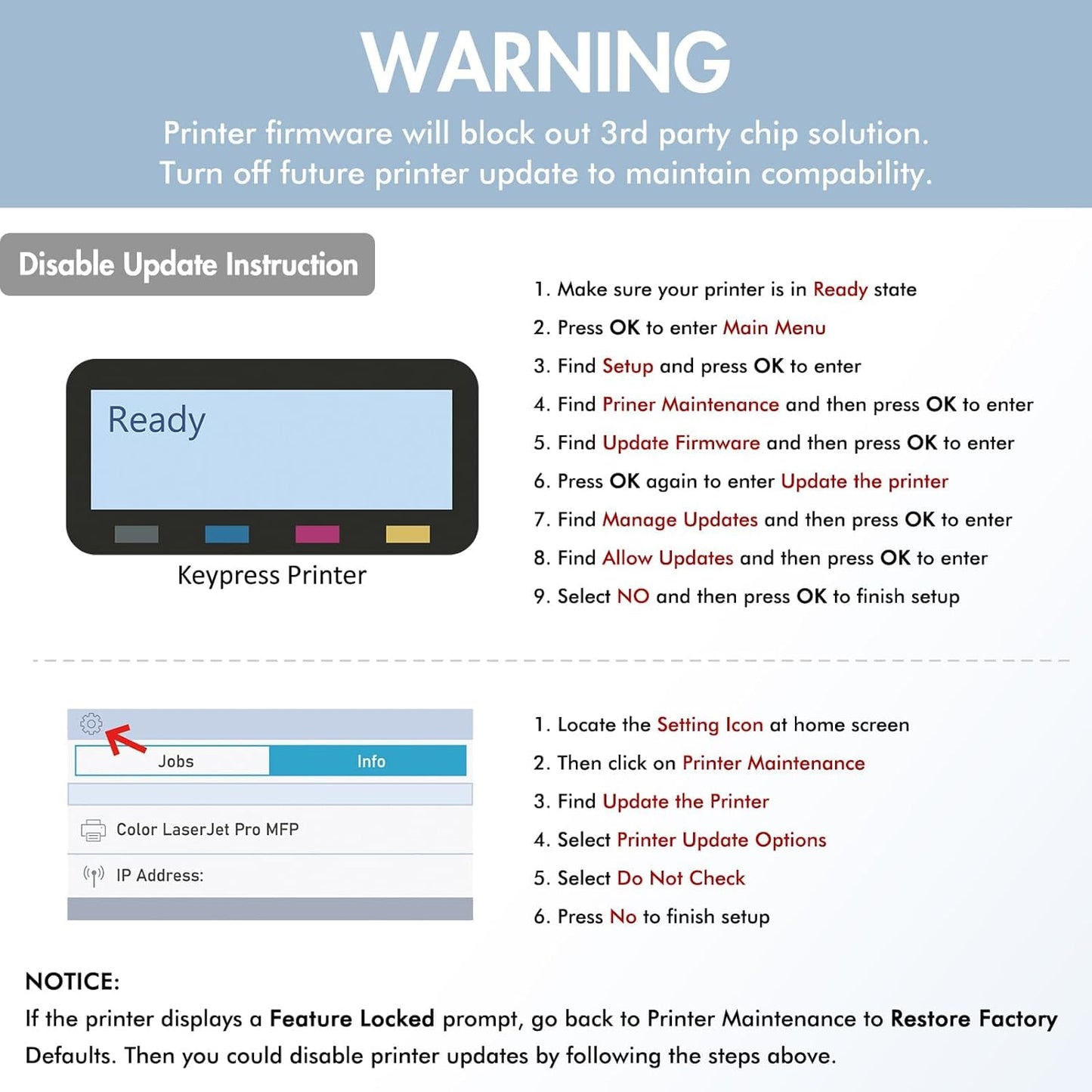 148X Toner Cartridge Black High Yield 4101fdw 148A Compatible Replacement for HP 148X 148A W1480A W1480X for HP Laserjet Pro MFP 4101fdw 4101fdn Pro 4001dw 4001dn 4001n Printer Ink (2 Pack with Chip)