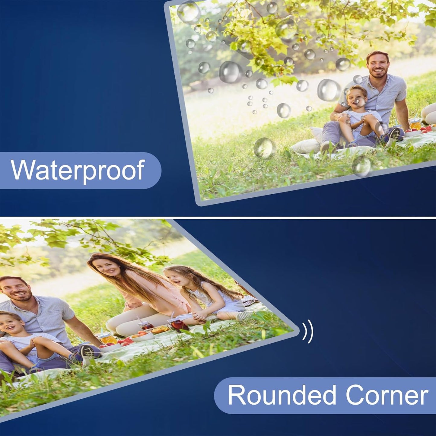 3 mil Thermal Laminating Sheets 100 Packs, 9” x 11.5” Clear Laminating Pouches Holds 8.5 x 11 Inch Sheet, Letter Size Lamination Paper for Laminator - Rounded Corner