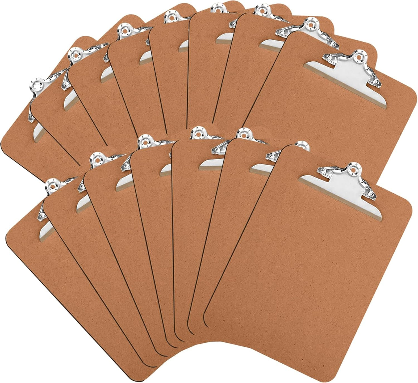 Clipboards, HERKKA 15 Pack Hardboard Office Clipboards Butterfly Clipboards Standard A4 Letter Size, ECO Friendly