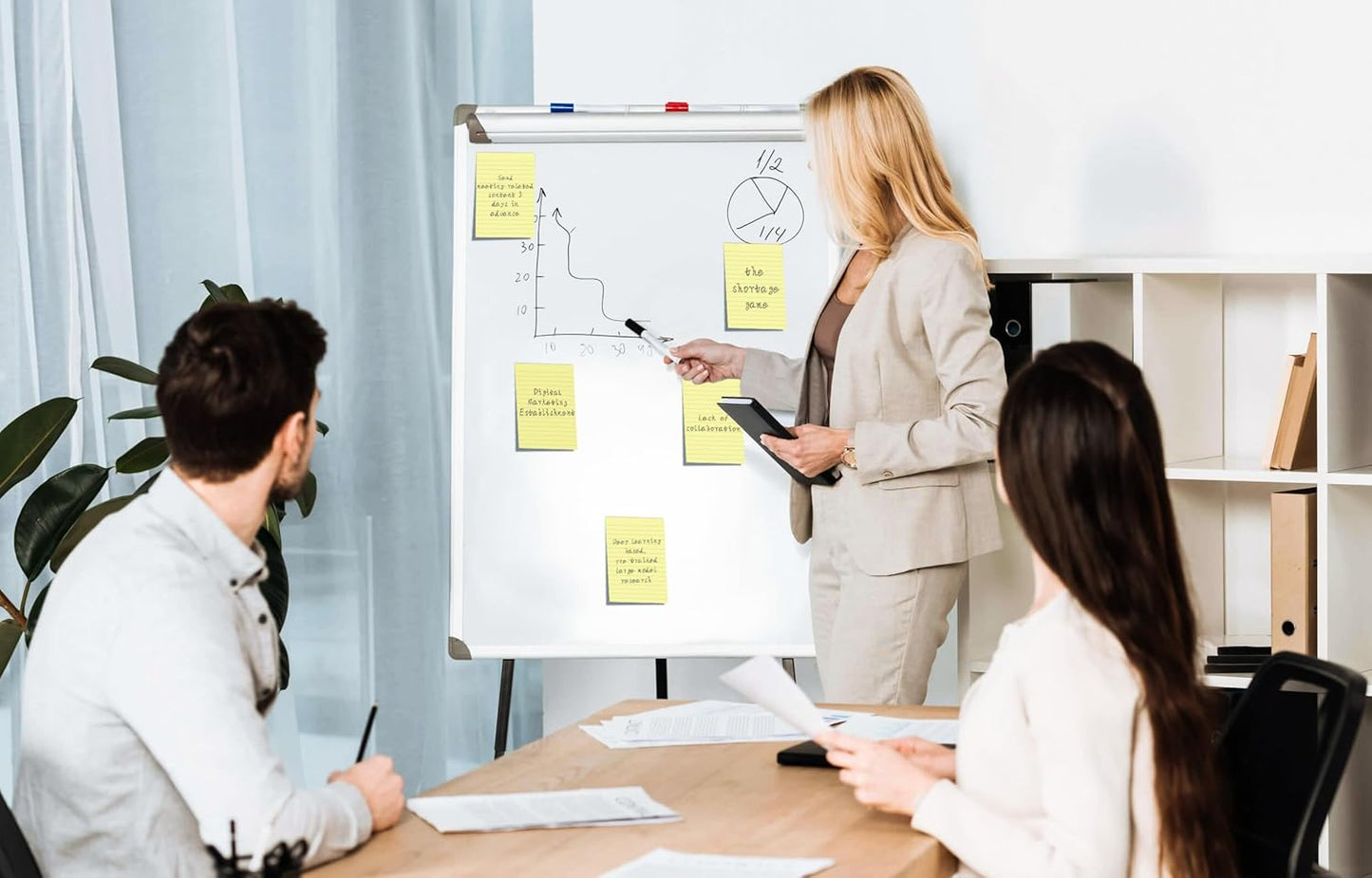 9 Pads Lined Sticky Notes 4x6 inch Post, Yellow, Clean Removal, Self-Stick Pads, Large Sticky Notes Easily Used for Home, Office, School, 40 Sheets/Pad