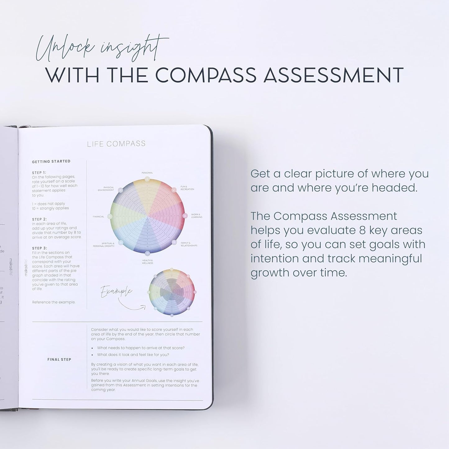 90-Day Quarterly Planner - Entrepreneur Goal Setting & Project Management, Undated 3-Month Productivity Planner for Small Business Owners, Navy