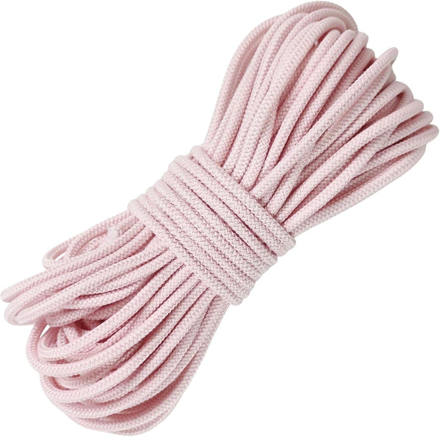 3mm Pink Elastic Cord 45ft - 1/8 inch Strong No-Slip Bungee String for Crafts, DIY Projects, Kayak Tie Downs, Camping Gear, Sports Gear, DIY Crafts, Hair Bands, Apparel Making & Shoe Laces