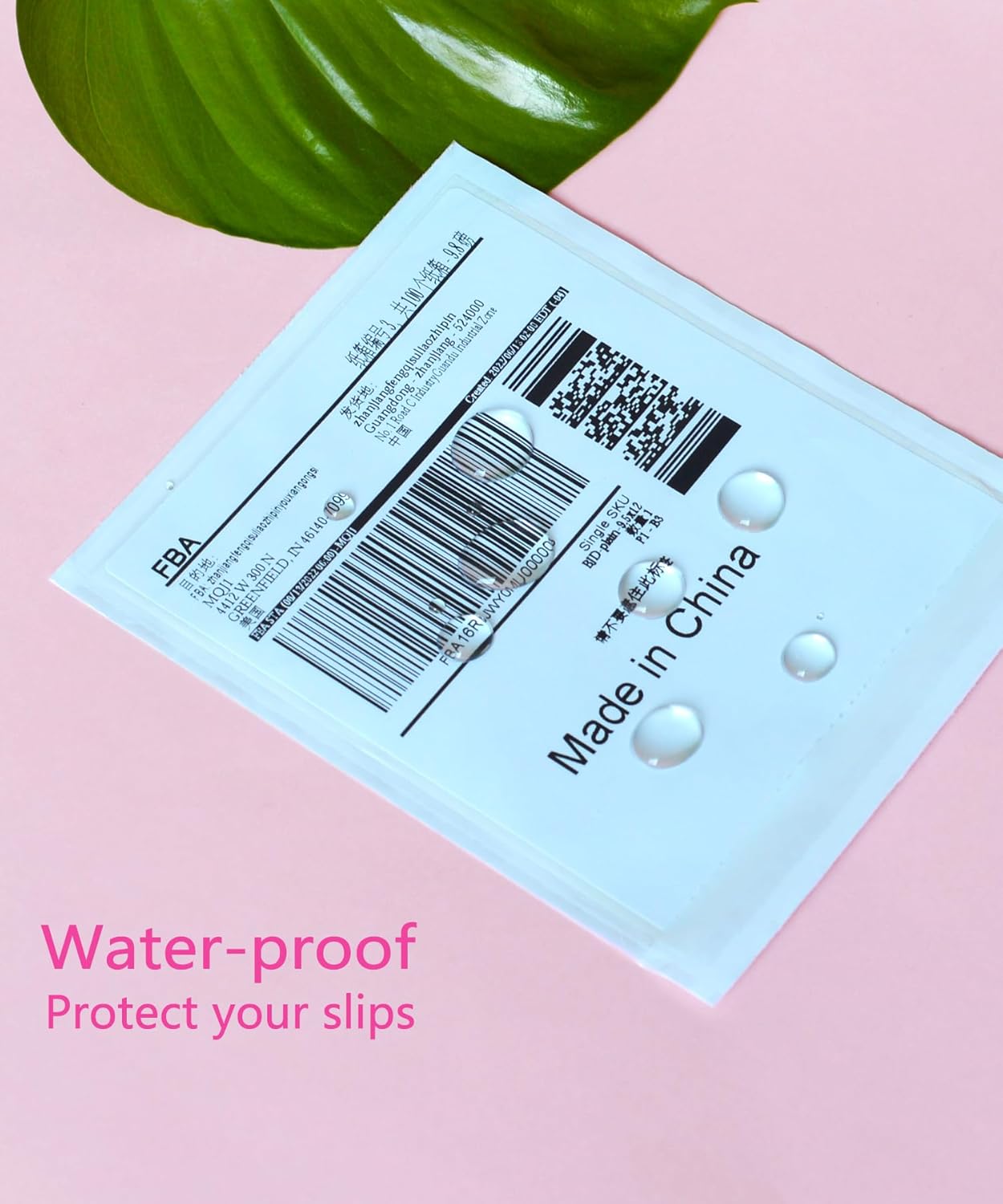1000 PCS 4.5"x 5.5" Clear Self-Adhesive Packing List Envelopes - Shipping/Mailing Pouch Enclosed Bags for Packing Slips Invoice Label