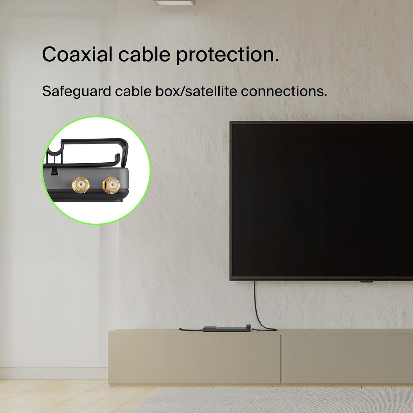 Belkin Surge Protector Power Strip w/ 12 AC Outlets & 8ft Long Flat Plug, UL-listed Heavy-Duty Extension Cord for Home, Office, Travel, Computer, Laptop, Phone Charger - 3,940 Joules of Protection