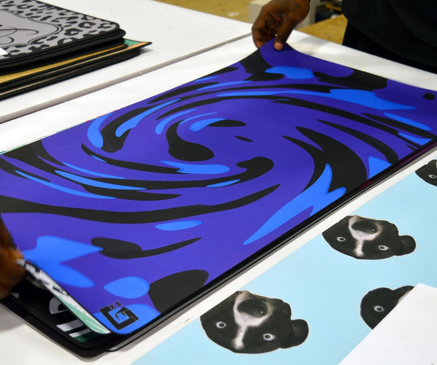 Custom Desk Mat – Personalized Desk Pad with Photo, Text, or Logo | 12x18” Neoprene Mat for Work, Gaming & Home Office