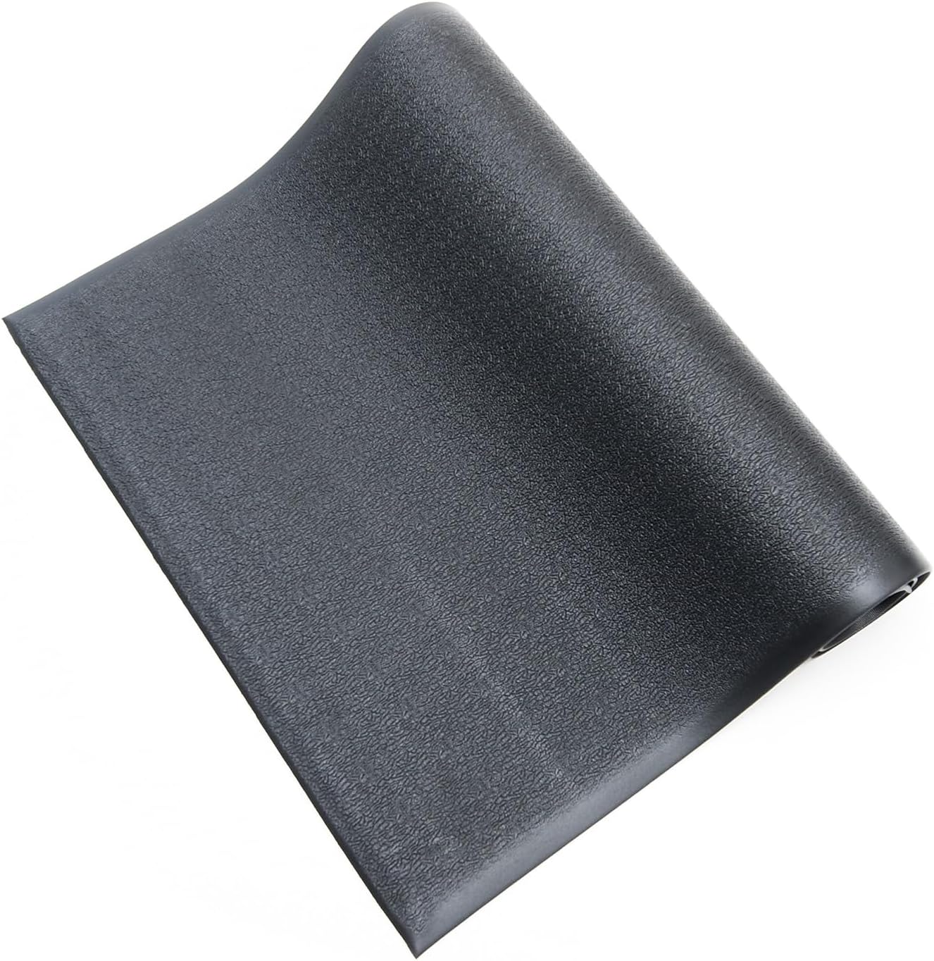 Anti-Fatigue Floor Mat, 3 ft. x 12 ft., Black (AFTX38-3x12BLKBEV)