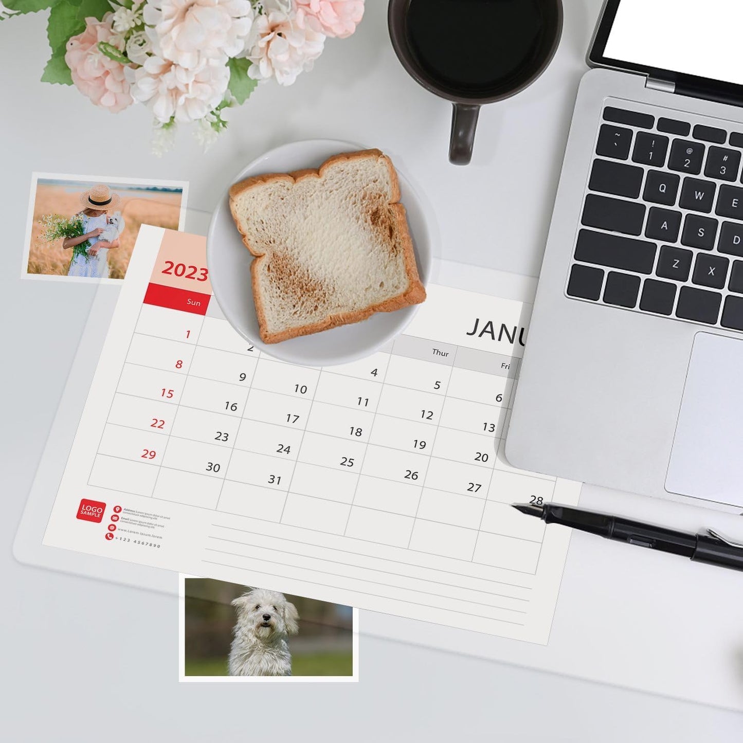 Clear Table Cover Protector 12 x 48 Inch, 2mm Thick Clear Desk Mat, Plastic Table Cover, Transparent Desk Cover, Desk Protector Mat for Desktop, Writing Desk