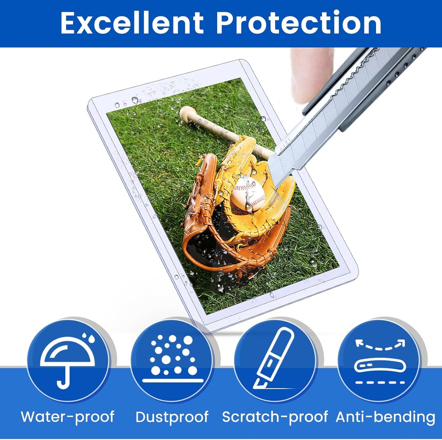 600 Card Sleeves Top Loaders for Cards, Sooez Premium 35PT 3"X4" Baseball Card Protectors Hard Plastic Top loaders, Card Holder, Trading Sports Football Game Cards(100 Toploaders + 500 Penny Sleeves)