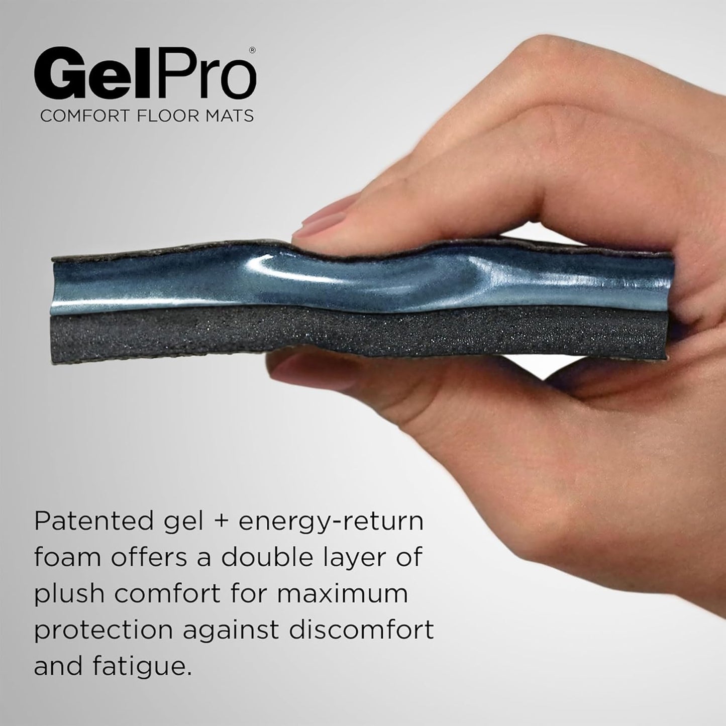 GelPro Elite Premium Gel + Foam 3/4" Thick Anti-Fatigue Floor Mat Citrus-20" x 36", Taryn Sunny Citrus