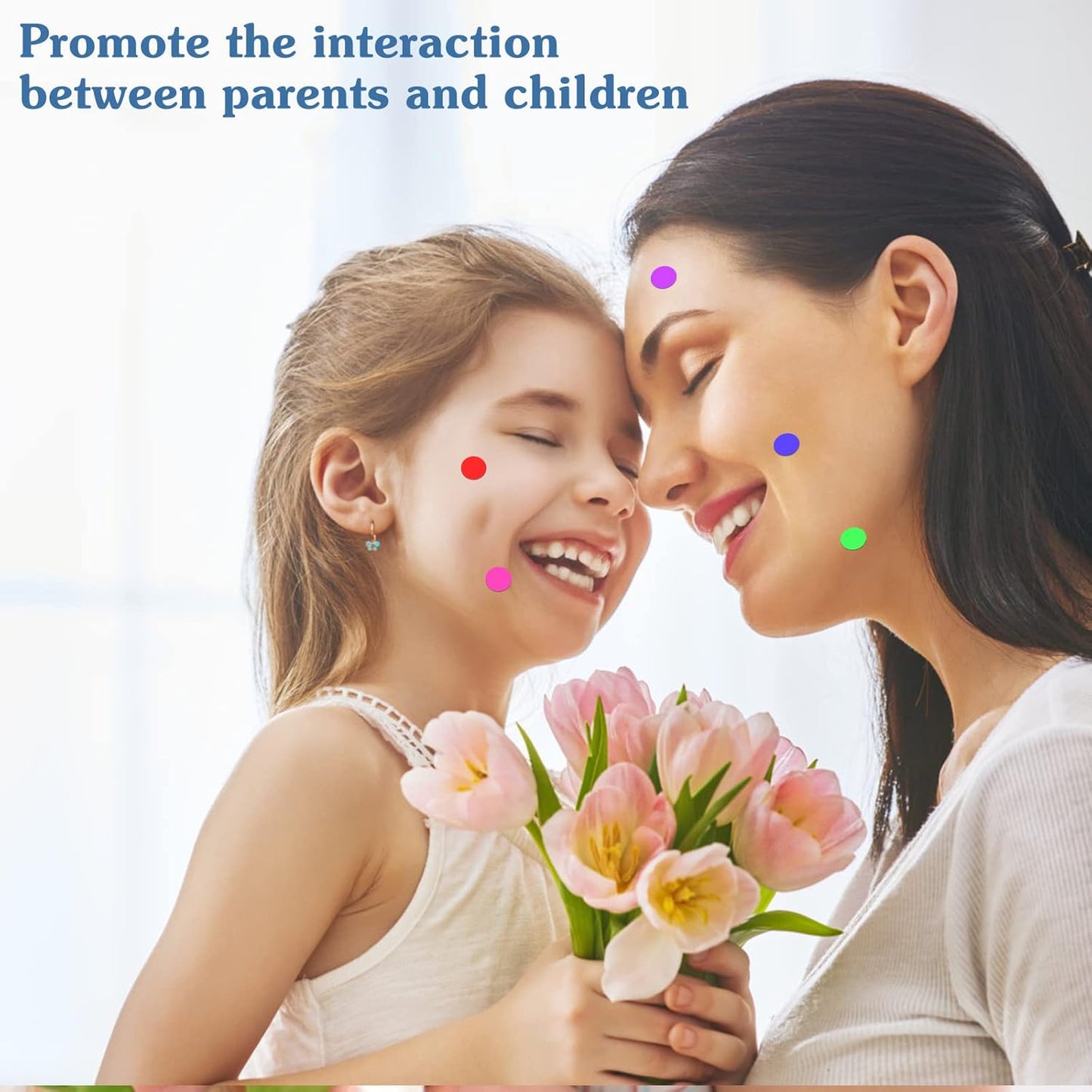 3/4 Inch Solid Round Color Coding Labels Roll, Self-Adhesive Circle Dot Sticker 10 Assorted Colors for Inventory and Home Organize, File Classification, 10 Colors (5000)