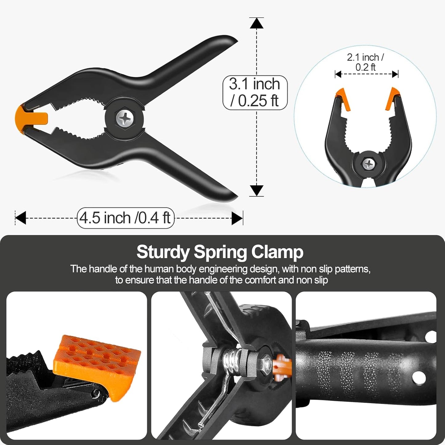 EMART Photo Backdrop Stand kit, 10 x 12 ft Back Drop Adjustable Frame for Photography, Photoshoot Banner Background Support Holder for Parties Dectoration