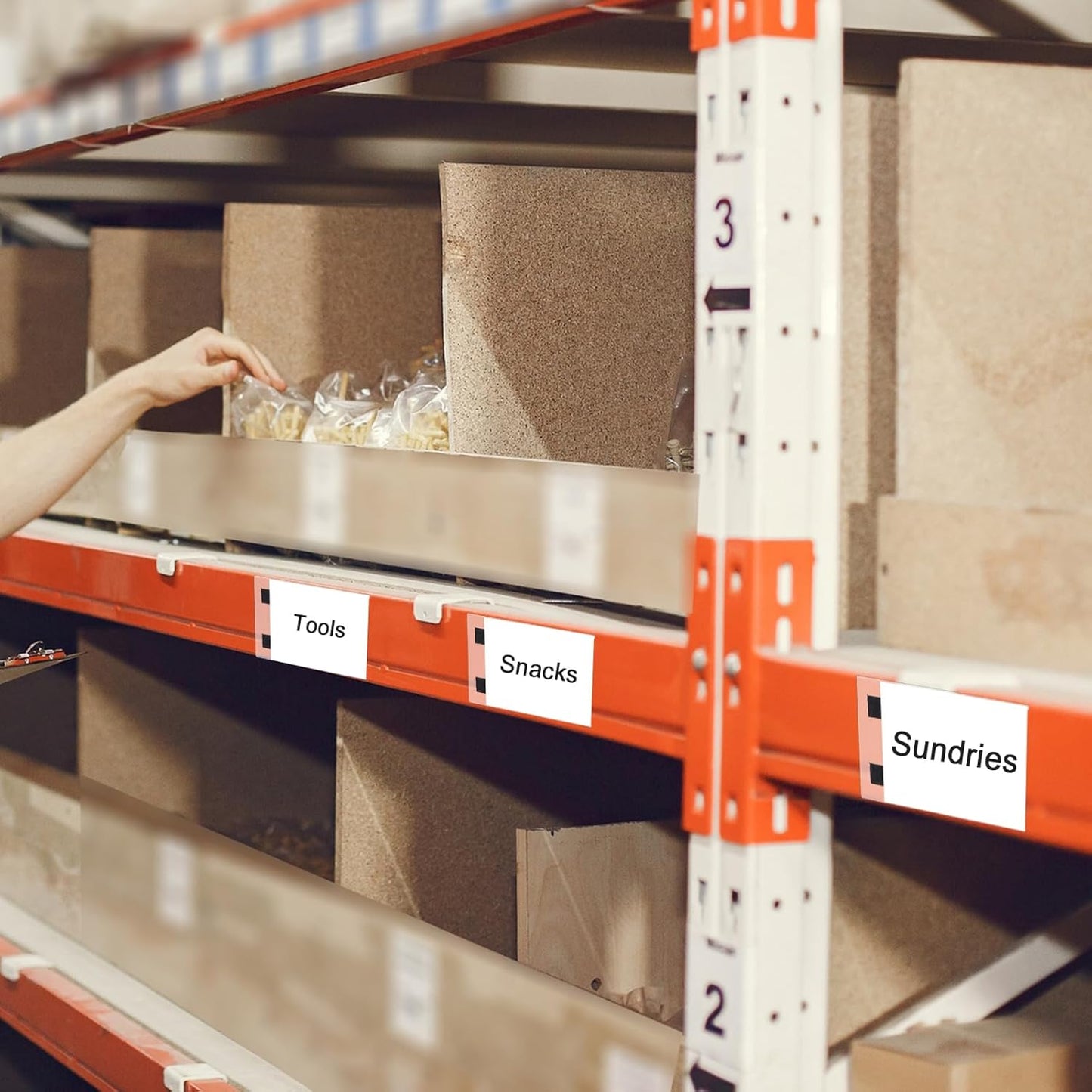 40 Pcs Magnetic Sign Holder, 5.5" x 3.5" Pallet Rack Label Holder with Side Opening, Clear Display Sign Holder, Rack & Shelf Card Holders with Two Magnetic Strips for Home, Office, and Store Displays