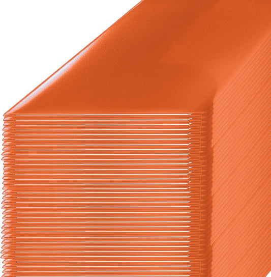 Certificate Holders 8.5"x11" Graduation Diploma Cover Document Leather Folders,Orange-100 Pack