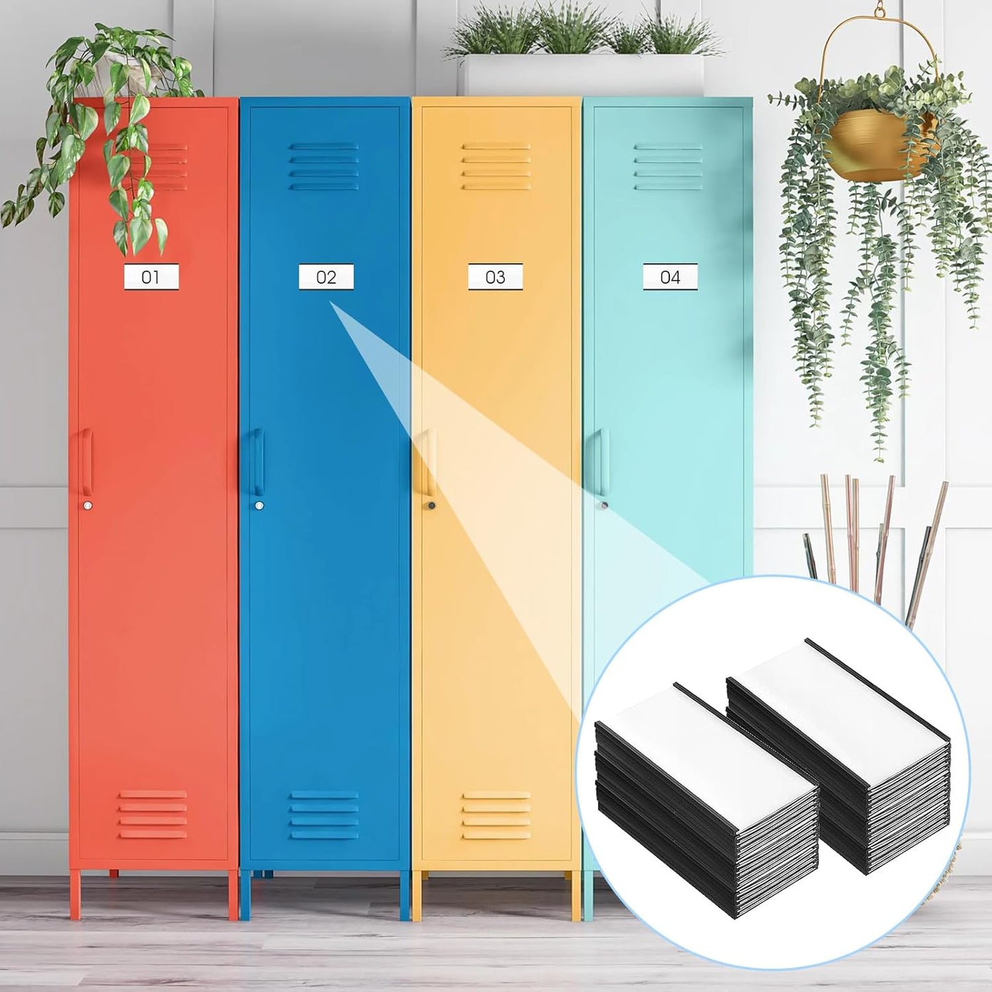 30 Pcs C Channel Magnetic Label Holder 4 x 2 inches with White Card Inserts Clear Plastic Protectors Shelf Labels with Magnets Name Tags Magnetic Tool Labels for Metal Whiteboard Rack