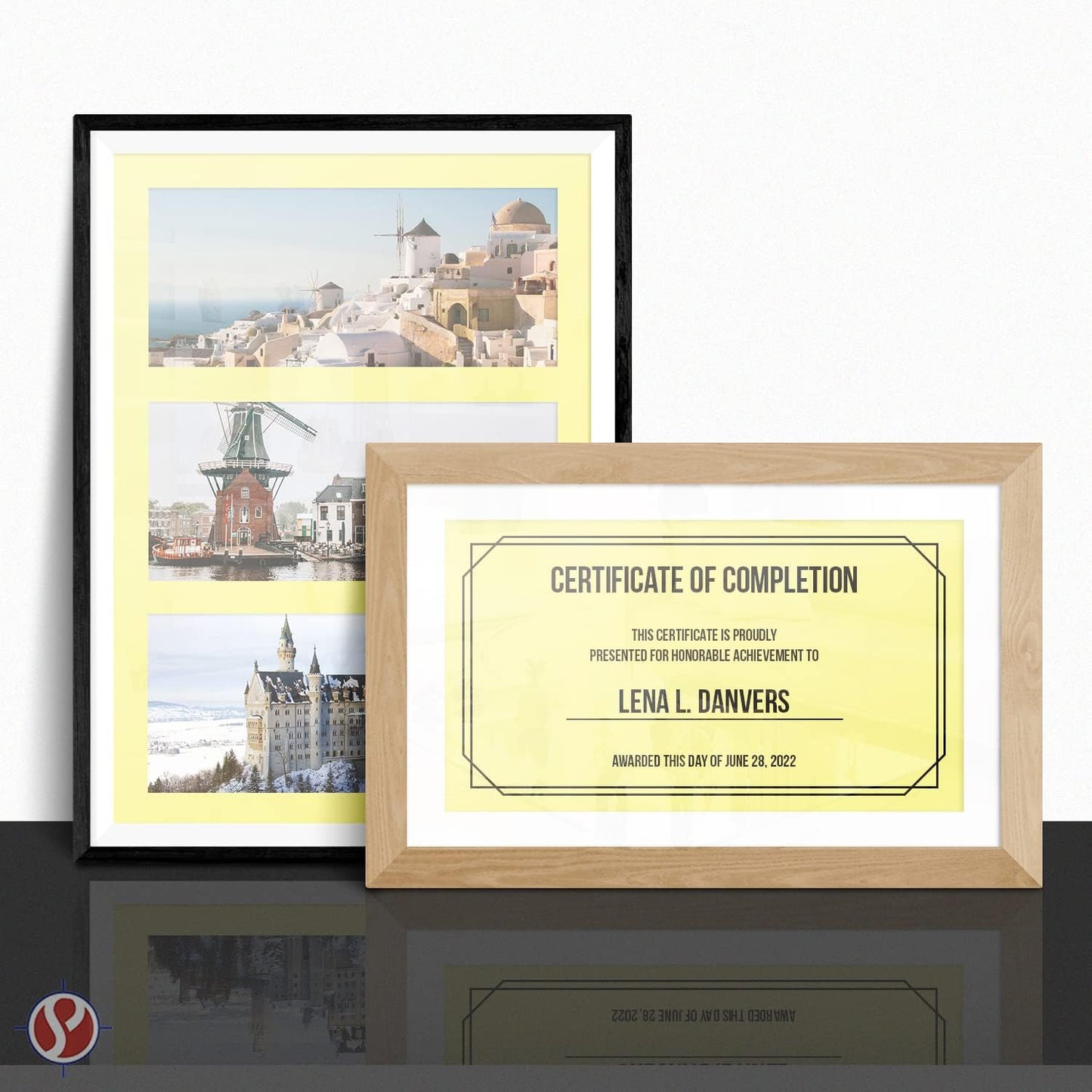 8.5 x 11" Canary Pastel Color Cardstock Paper - Great for Arts and Crafts, Wedding Invitations, Cards and Stationery Printing | Medium to Heavy Card Stock 110lb Index (199gsm) | 50 Sheets per Pack