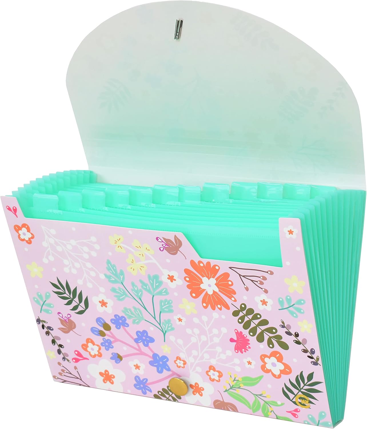 CNK File Folders Organizer with 13 Pockets Accordion Expanding Folder For Documents Receipt Document Paper Pocket Filing Products Accordian Important expandable holder files alphabetical Labels Letter