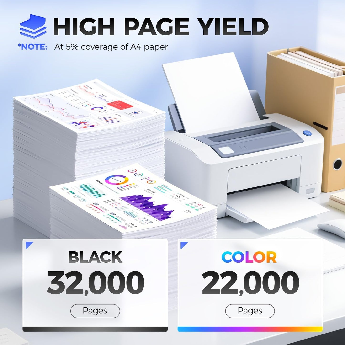 C950X2KG C950X2CG C950X2MG C950X2YG Toner Cartridge Set 4-Pack Replacement Compatible with Lexmark C950 X950 C952 X952 X954 C950de X952dte X950de X954dhe Laser Printer Ink Black Cyan Magenta Yellow