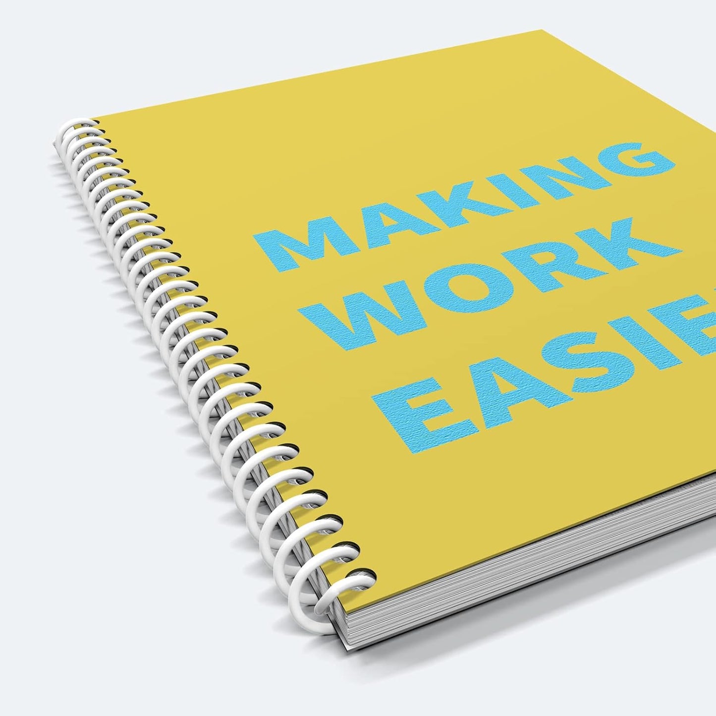 Binditek 50 Pack Plastic Spiral Binding Coils, 6mm(1/4"), 30 Sheet Capacity, 4:1 Pitch, White, 48Loops, for Letter Size, for Students and Coworkers