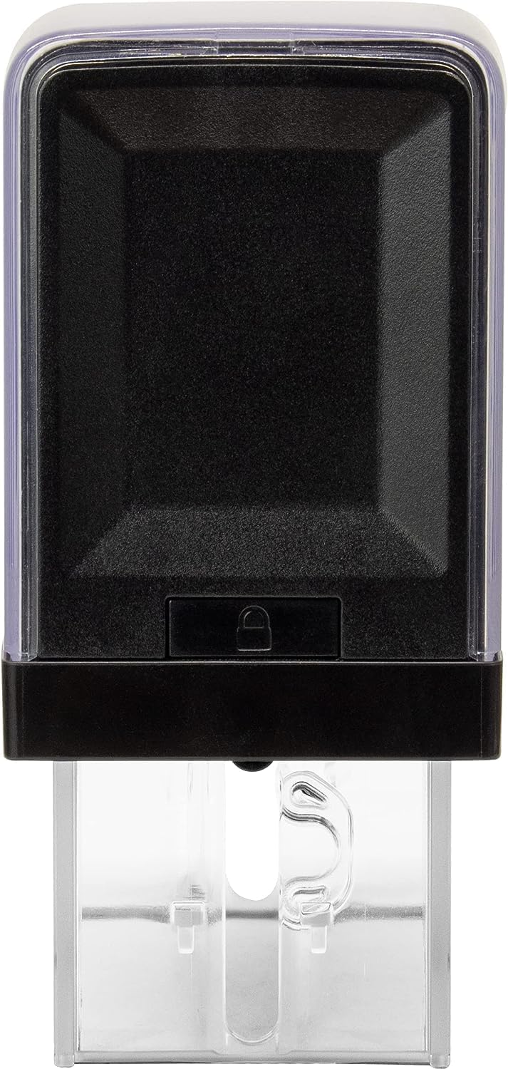 COLOP Extra Large Size Self Inking Custom Signature Stamp - Choose from 15 Ink Colors